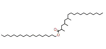 Octadecyl 2,4,6-trimethyloctadecanoate